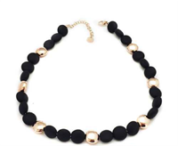 Necklace Marcello Pane Woman Rubber in Silver CLAR037 - CLAR037